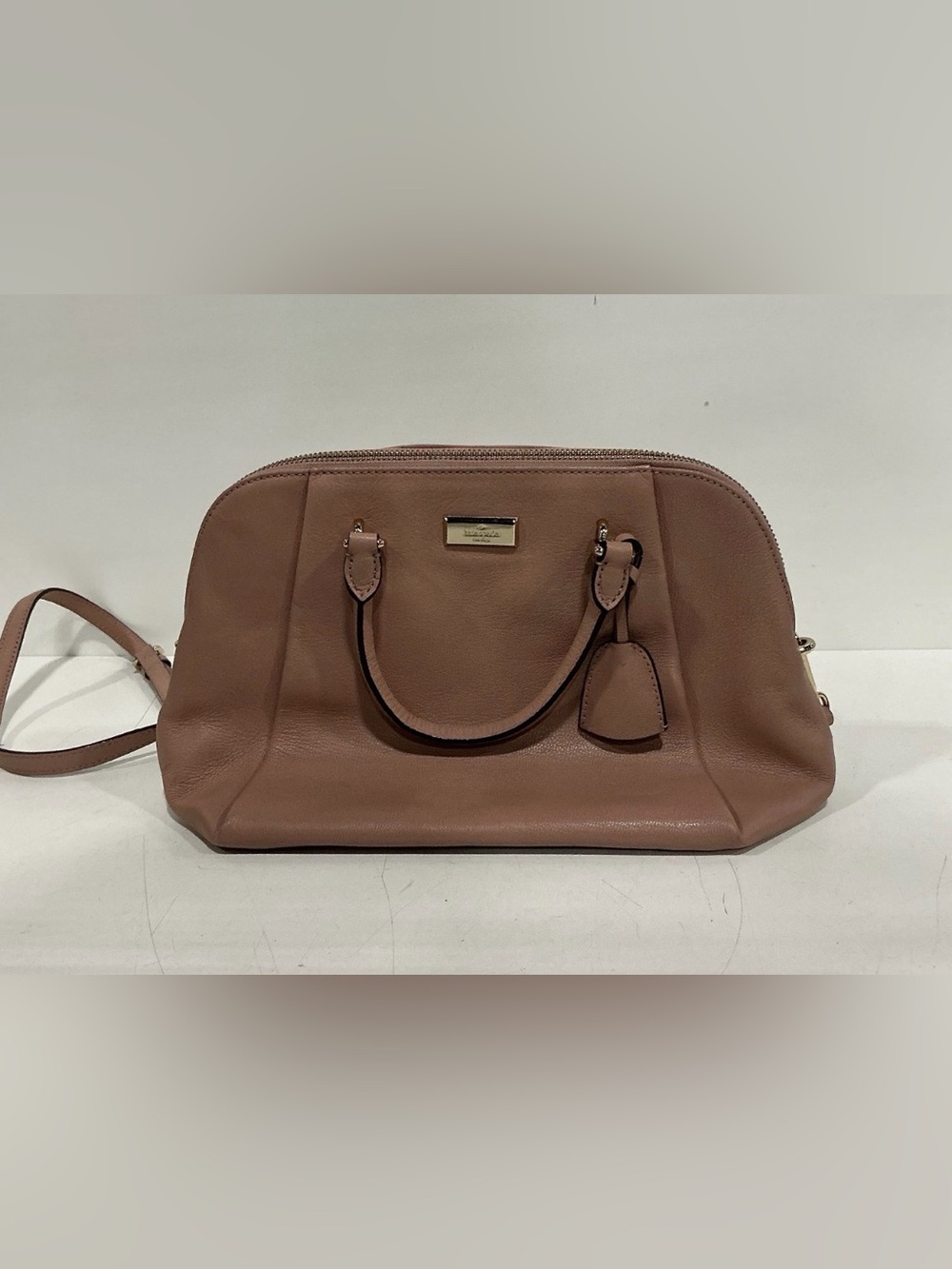 kate spade Mauve Brown Dome Satchel